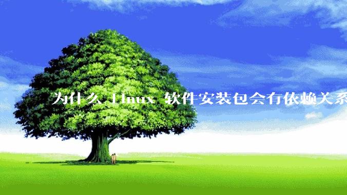 为什么 Linux 软件安装包会有依赖关系，而 Windows 软件安装包不需要？
