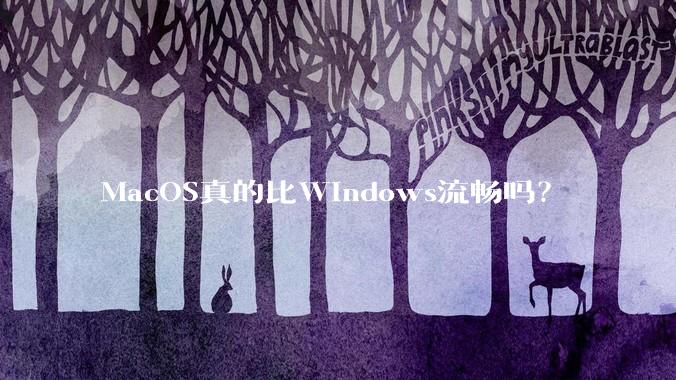 MacOS真的比Windows流畅吗？